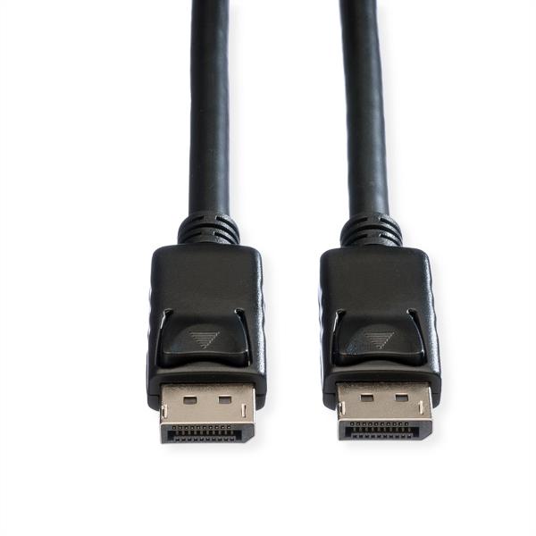 Roline displayport kabel 11.04.5601 black, st/st 1m - Roline-11.04.5601-7611990126132-02.jpg