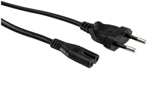 Roline netzkabel black 19.07.2096 euro-flach auf c7 buchse 1.8m - Roline-19072096-7611990143146