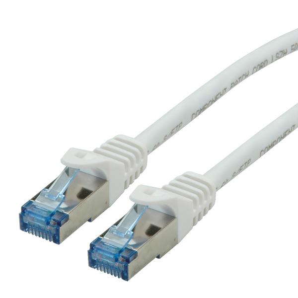 Roline patchkabel, cat.6a s/ftp 21.15.2865 white, halogenfrei, cl 5m - Roline-21152865-7611990159567