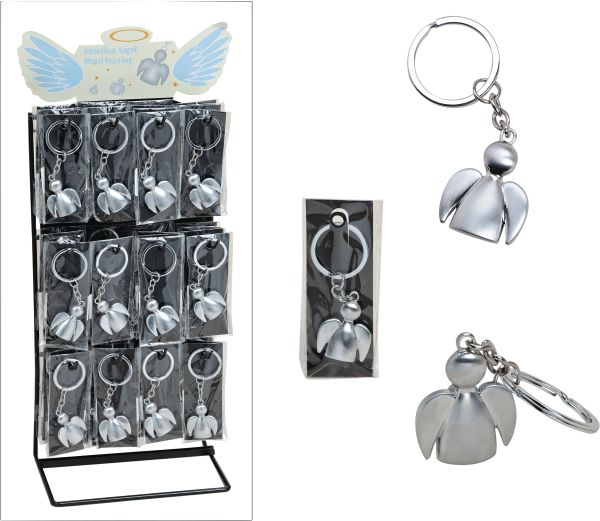Roost schlüsselanhänger engel 10010555 metall, ass. 3cm - Roost-10010555-4007698105556