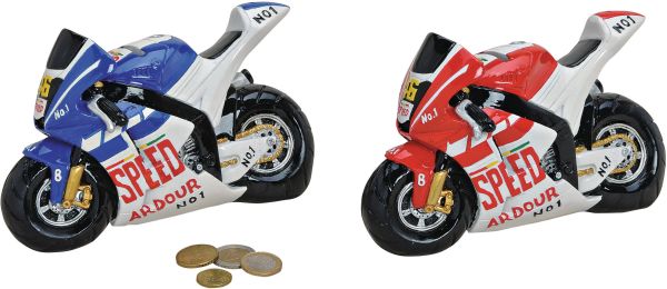 Roost sparkasse motorrad 10017418 keramik, ass. 20x10x11cm - Roost-10017418-4007698174187