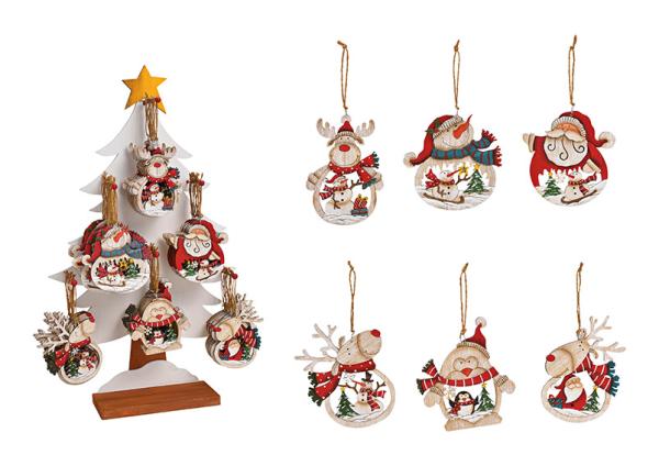 Roost weihnachtshänger 10x11cm 10027428 weihnachtsmotive, assortiert - Roost-10027428-4007698066741