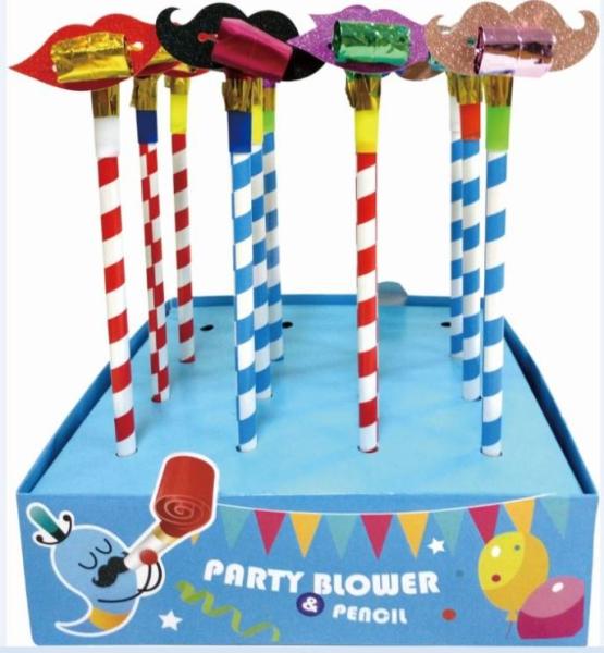 ROOST Bleistift 103476 Partyblower, multicolor