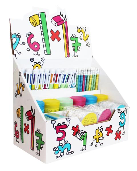 Roost display 1x1 130137 5 ass. back to school - Roost-130137-7612265130137
