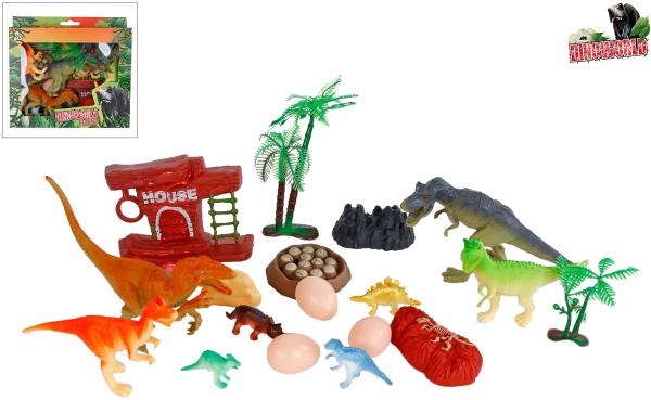 Roost spielset dino 570402 19-teilig - Roost-570402-8713219476680