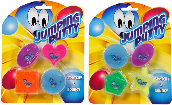 Roost jumping putty 620452 mit augen, ass. 4 stk. - Roost-620452-8713219266656