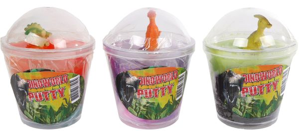 Roost slime dino mit figur 621071 4 farben - Roost-621071-8713219437964