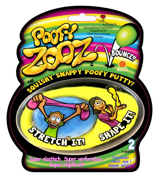Roost poofy zooz 8008 150x50x180mm ass. - Roost-8008-4105560080083