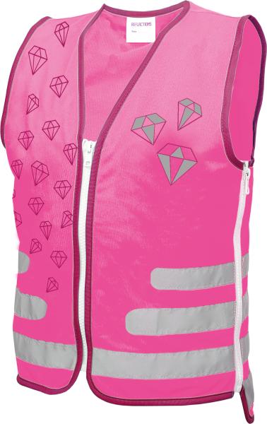 Roost warnweste 89315 reflactions, diamant - Roost-89315-4028279893150