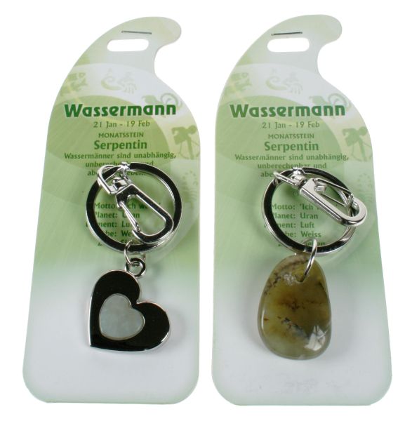 Roost schlüsselanhänger wassermann g271 serpentin 2 motive ass. - Roost-g271-9002663652719