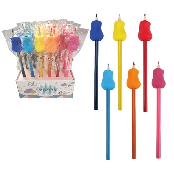 Roost farbstift mit halter hpts-130 6 assortiert - Roost-hpts-130-7612532057044