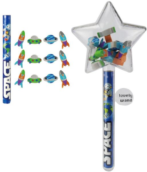 Roost bleistift m. radiergummi hsst-066 weltall - Roost-hsst-066-7613058036667