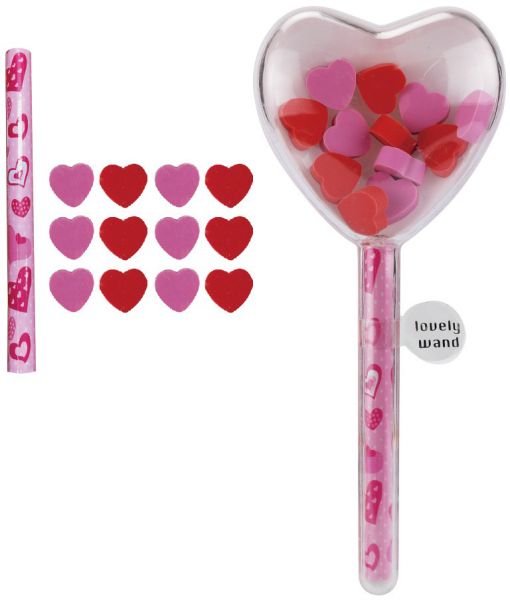 Roost bleistift m. radiergummi hsst-071 herz - Roost-hsst-071-7613058036681