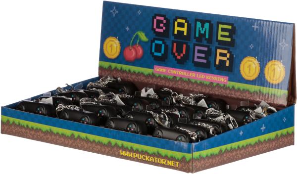Roost schlüsselanhänger 8.5x5.5x2cm key169 game over mit licht und sound - Roost-key169-5055071739736-06.jpg