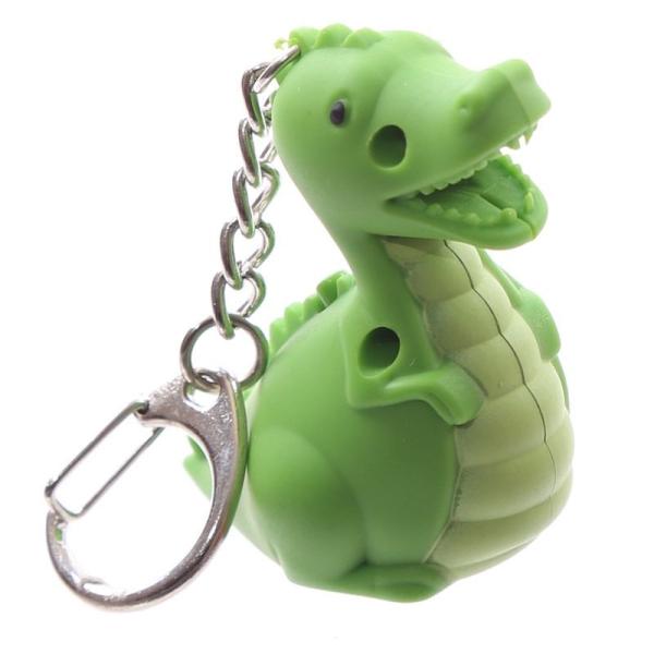 Roost schlüsselanhänger dino key59 led 10x2.5x4cm - Roost-key59-5055071715426-02