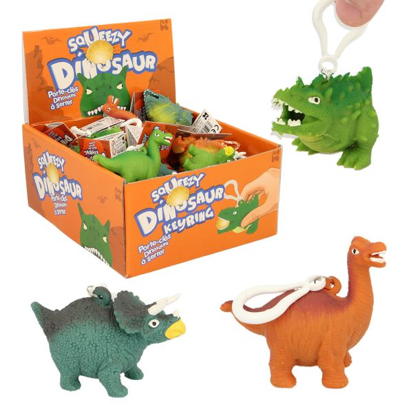 Roost schlüsselanhänger nv378 quetsch dino ass. - Roost-nv378-5037832311542