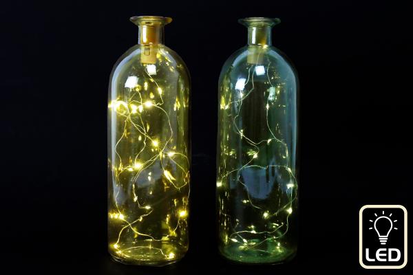 Roost flasche deco led or6381 mit led 9x26cm - Roost-or6381-5024418522942