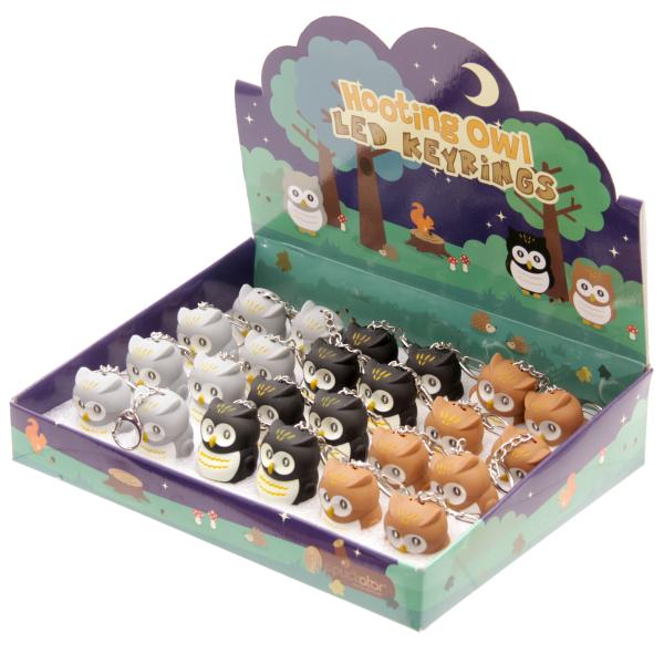 Roost schlüsselanhänger eule owl24 led, assortiert - Roost-owl24-5055071685910-08.jpg