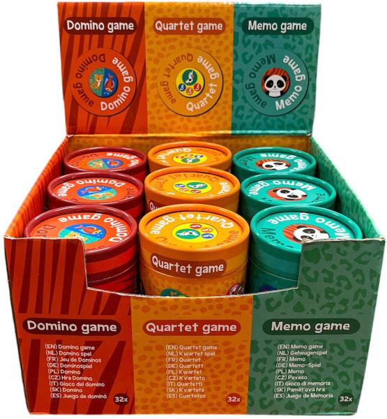 Roost spiel in schachtel sp981 domino, memor, quartett - Roost-sp981-8711851981012