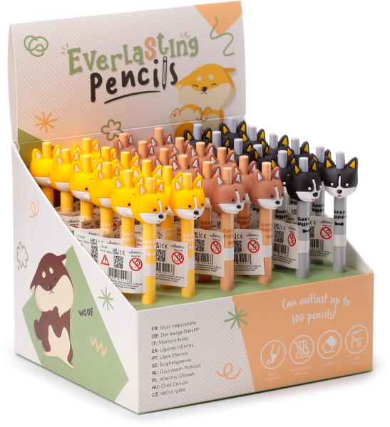 Roost bleistift niedlicher hund sta346 4 assortiert - Roost-sta346-5055071792168