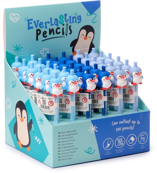 Roost bleistift pinguin sta348 3 assortiert - Roost-sta348-5055071792182