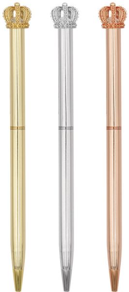 Roost kugelschreiber mit krone tsky-b03 farbig assortiert - Roost-tsky-b03-7613058036193