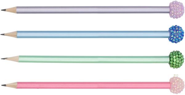 Roost bleistift glitter ball tsky-p06 farbig assortiert - Roost-tsky-p06-7613058036162