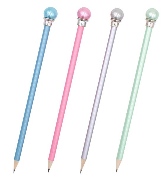 Roost bleistift mit perle tsky-p11 farbig assortiert - Roost-tsky-p11-7613058036186