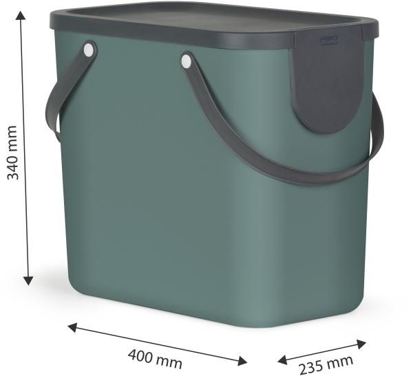 Rotho recyclingbox albula 25lt 1024905092 mistletoe green 180x332x180mm - Rotho-1024905092-7610859202482-02.jpg