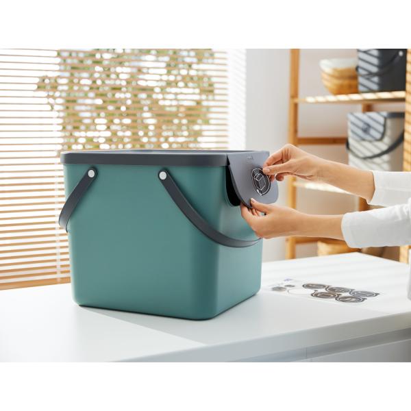 Rotho recyclingbox albula 40lt 1034405092 mistletoe green 358x340x400mm - Rotho-1034405092-7610859225597-03.jpg