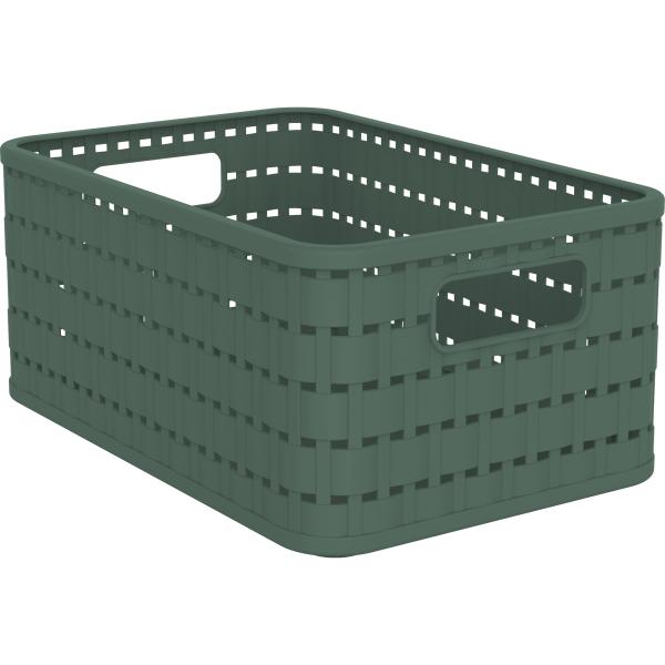Rotho korb country 4lt 1165505151pc deep forest grün 237×158×108mm - Rotho-1165505151pc-7610859262240