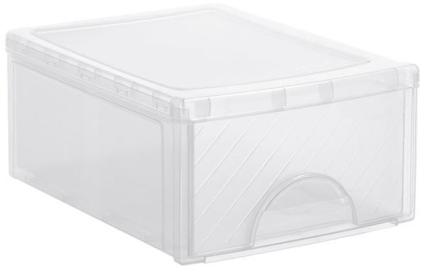Rotho frontbox 1767200096c 34.5x44.5x20cm transparent - Rotho-1767200096c-7610859223685