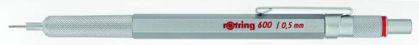 Rotring feinminenstift 600 0.5mm 1904445 600, silber - Rotring-1904445-3501179044453