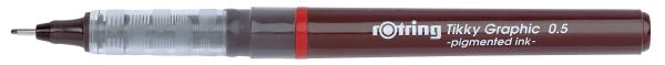 Rotring tikky graphic 0,5mm 1904756 schwarz - Rotring-1904756-3501170814772