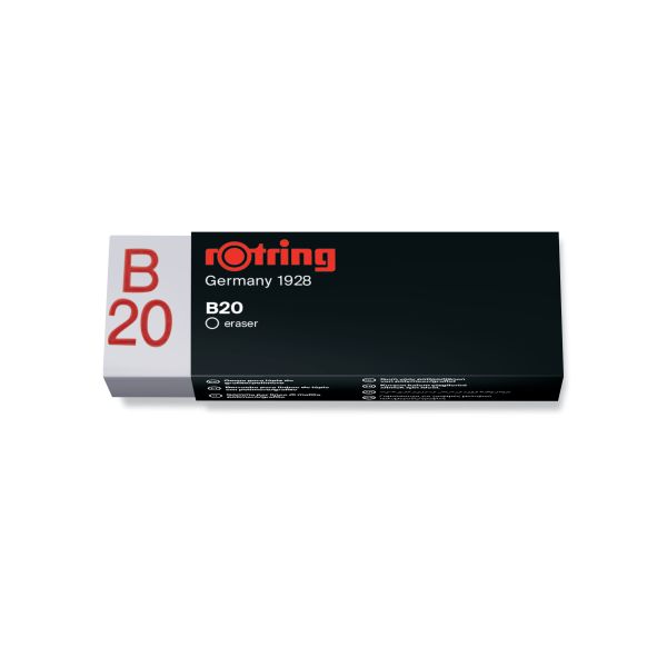 Rotring radierer b20 s0194570 60x22x10mm, rapid-eraser - Rotring-s0194570-4006856551211