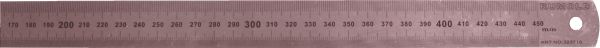 Rumold stahllineal 45cm 323715 0-punkt aussenkante schwer - Rumold-323715-4012108148801