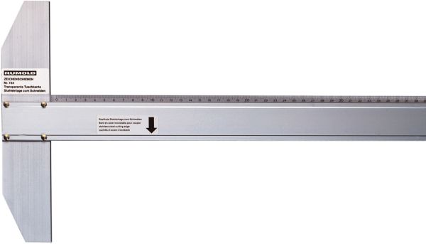 Rumold zeichenschiene 70cm 723/70 alu - Rumold-723-70-4012108033008