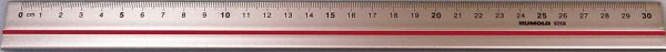 Rumold alulineal 30cm 937030 geteilt - Rumold-937030-4012108159005