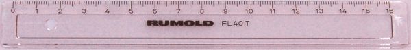 Rumold schullineal 17cm fl40t transparent - Rumold-fl40t-4012108047203