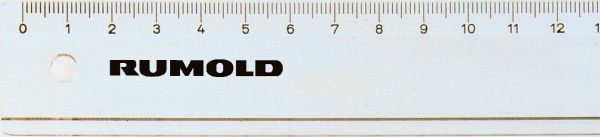 Rumold schullineal 20cm fl42/20 transparent - Rumold-fl42-20-4012108047906