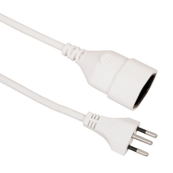 S-electro verlängerungskabel 02.900.5ws weiss, 5m - S-electro-029005ws-7611453900514