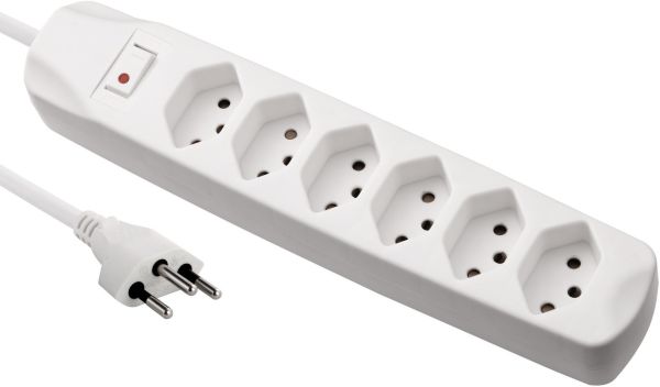 S-electro steckdosenleiste, 1.5m 85.110.6ws - S-electro-851106ws-7611453110616