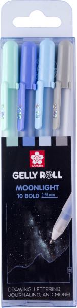 Sakura gelly roll 0.50mm poxpgbmoo4b moonlight pastel aurora 4 stk. - Sakura-poxpgbmoo4b-8712079521851