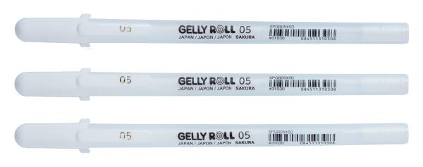 Sakura gelly roll 0.3mm poxpgbwh3a white 3 stück - Sakura-poxpgbwh3a-8712079409296-02.jpg