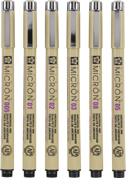 Sakura pigma micron 01 set 0.25mm poxsdk016 basic farben 6 stück - Sakura-poxsdk016-8712079421748-02.jpg