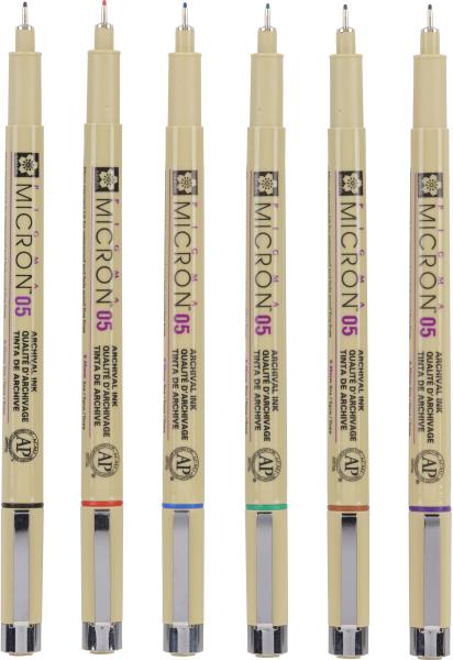 Sakura pigma micron 05 set 0.45mm poxsdk056a basic farben 6 stück - Sakura-poxsdk056a-8712079421755-03.jpg