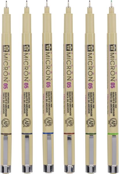 Sakura pigma micron 05 set 0.45mm poxsdk056b erdfarbtöne 6 stück - Sakura-poxsdk056b-8712079421762-03.jpg