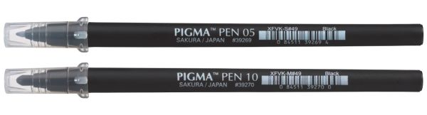 Sakura pigma pen 05 04,mm xfvks49 black - Sakura-xfvks49-0084511392694