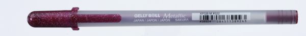 Sakura gelly roll 0.5mm xpgbm522 metallic burgund - Sakura-xpgbm522-0084511389243