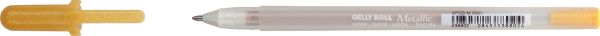 Sakura gelly roll 0.5mm xpgbm551 metallic gold - Sakura-xpgbm551-0084511388024